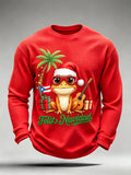 Men's Puerto Rico Christmas Print Top