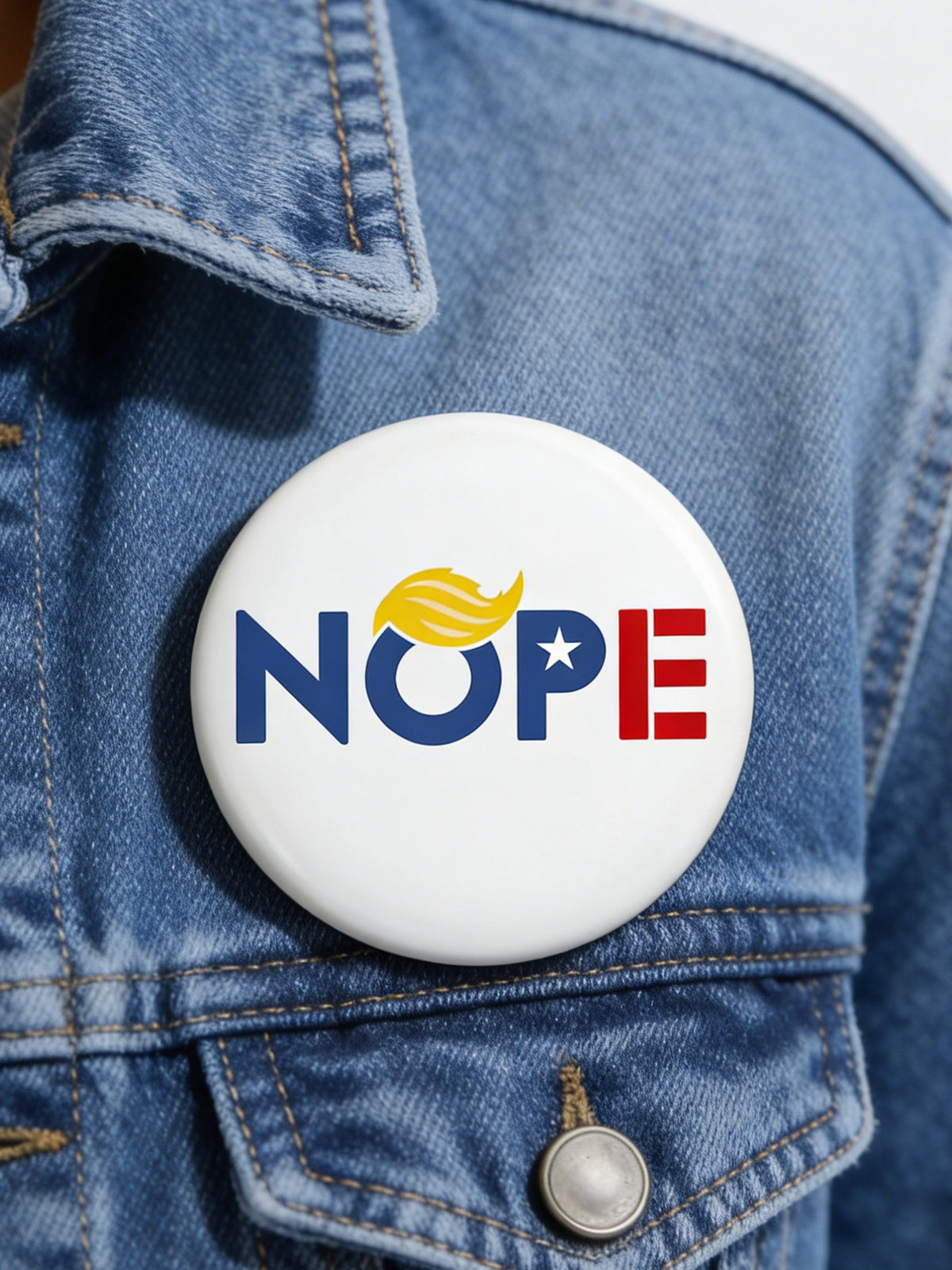 NOPE Brooch