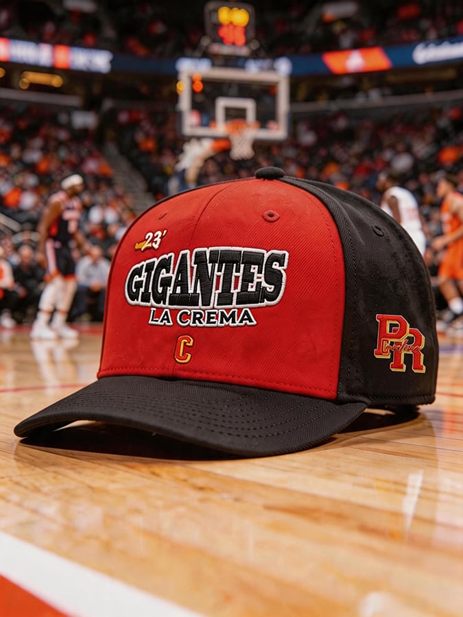 Puerto Rican Basketball Printed Cap