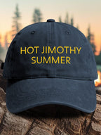 Retro Hot Jimothy Summer Print Baseball Cap