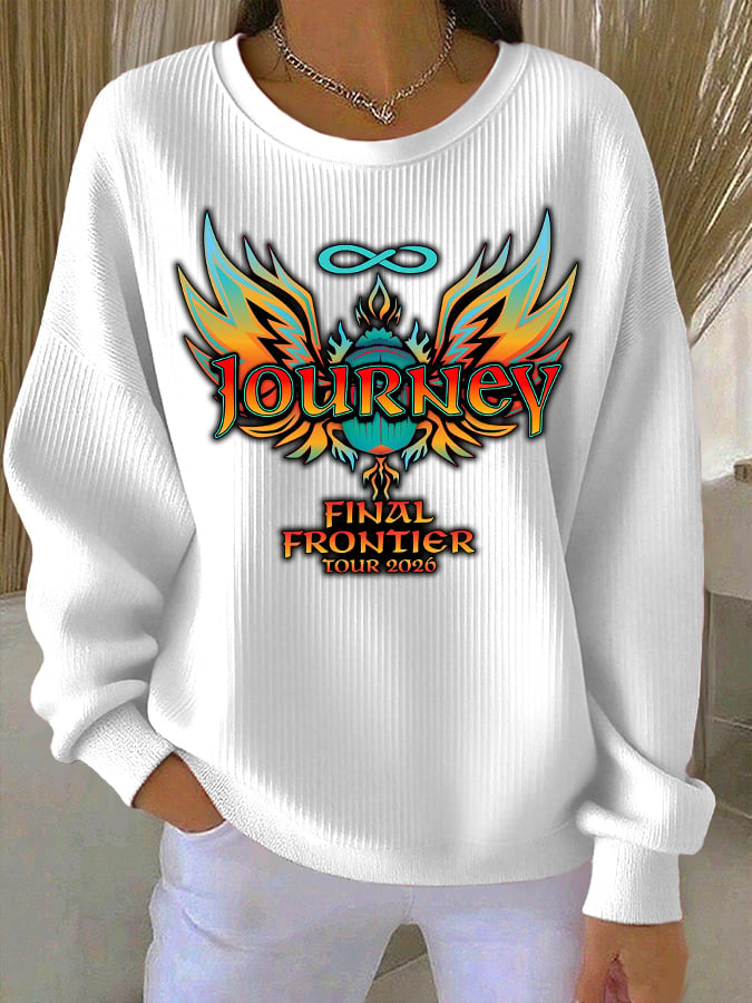 Retro Final Frontier Tour 2026 Printed Sweatshirt