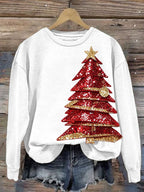 Women'S Casual Faith Print Sweatshirt