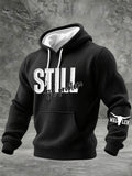 Men's Music Print Hoodie