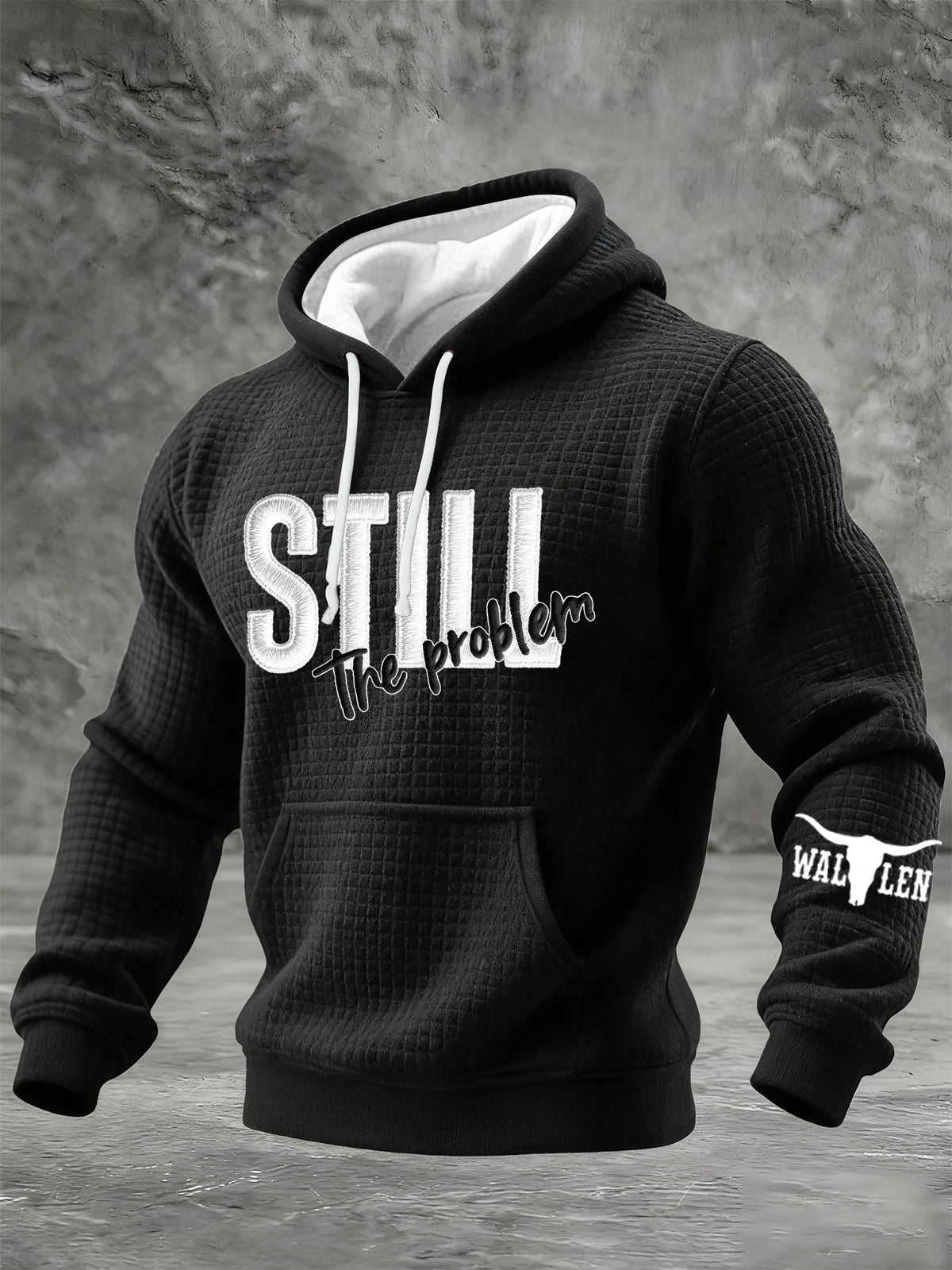 Men's Music Print Hoodie