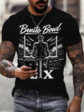 Men's Puerto Rico Singer Printed T-Shirt