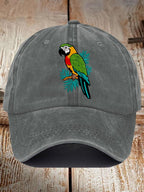 Parrot Print Baseball Cap