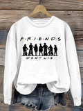 Women's Casual Print Long Sleeve Sweatshirt