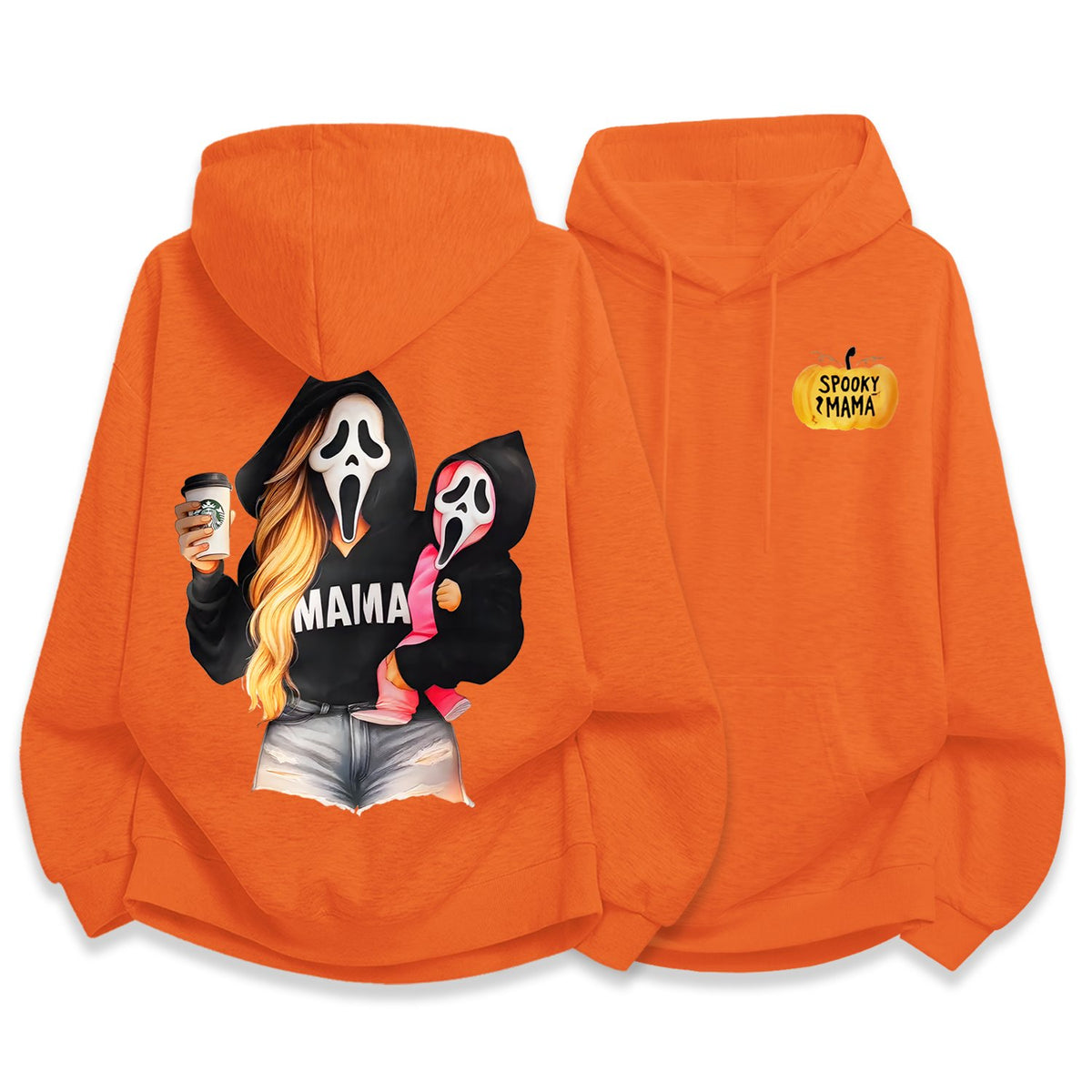Funny Mama Halloween Art Print Hoodie