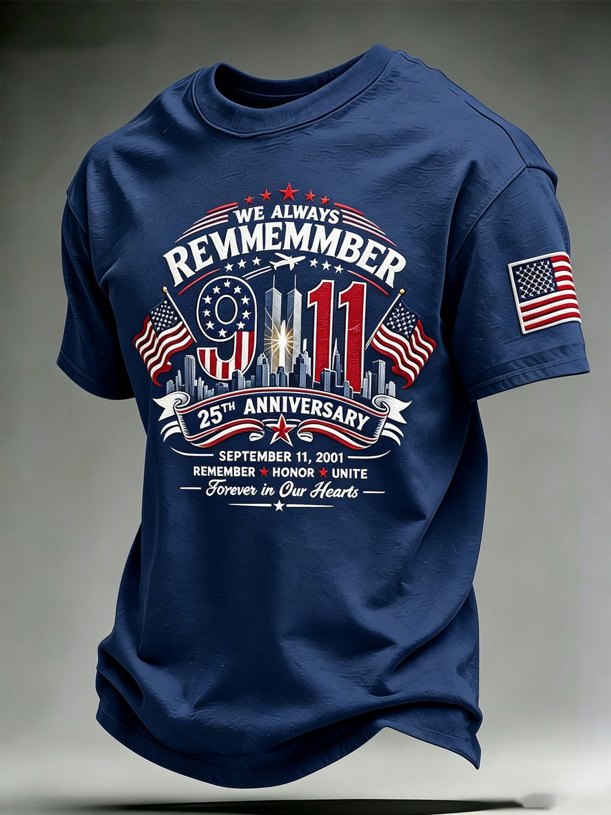Men's 9/11 Memorial Graphic Top