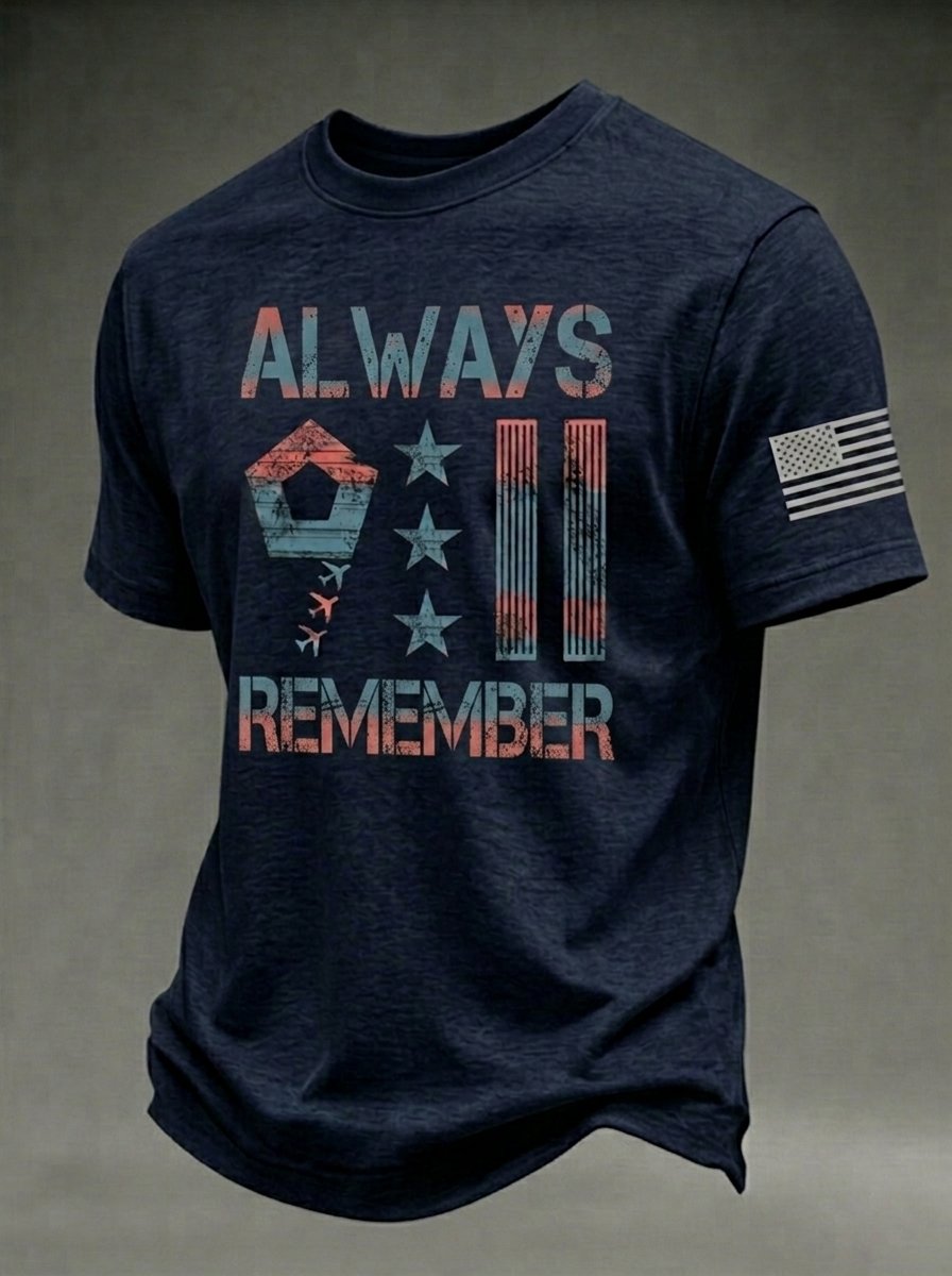 Men's 911 Memorial Graphic Short-Sleeve T-Shirt