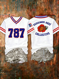 Women's Puerto Rico Printed Baseball Jersey