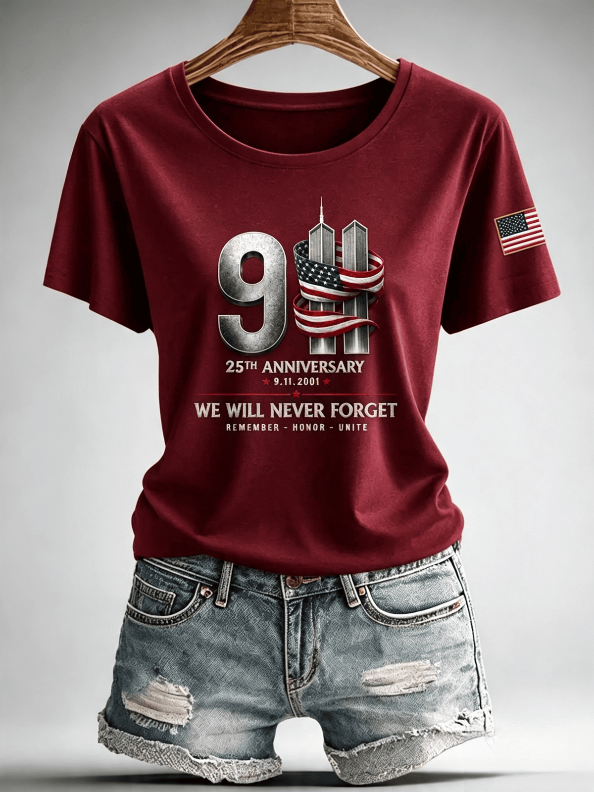 Women's 911 Memorial Graphic Top