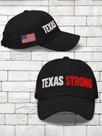 Texas Strong Print Baseball Cap