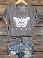 Women's Singer-Print Casual Short-Sleeved T-Shirt