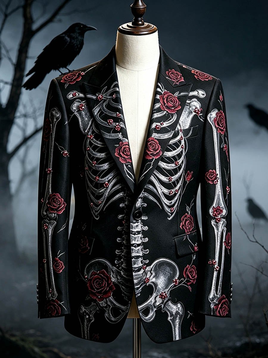 Men's Business Casual Halloween Blazer