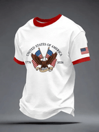 Men's 250th America Anniversary Print T-Shirt
