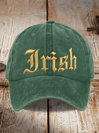 Tree Team Football Print Adjustable Baseball Cap