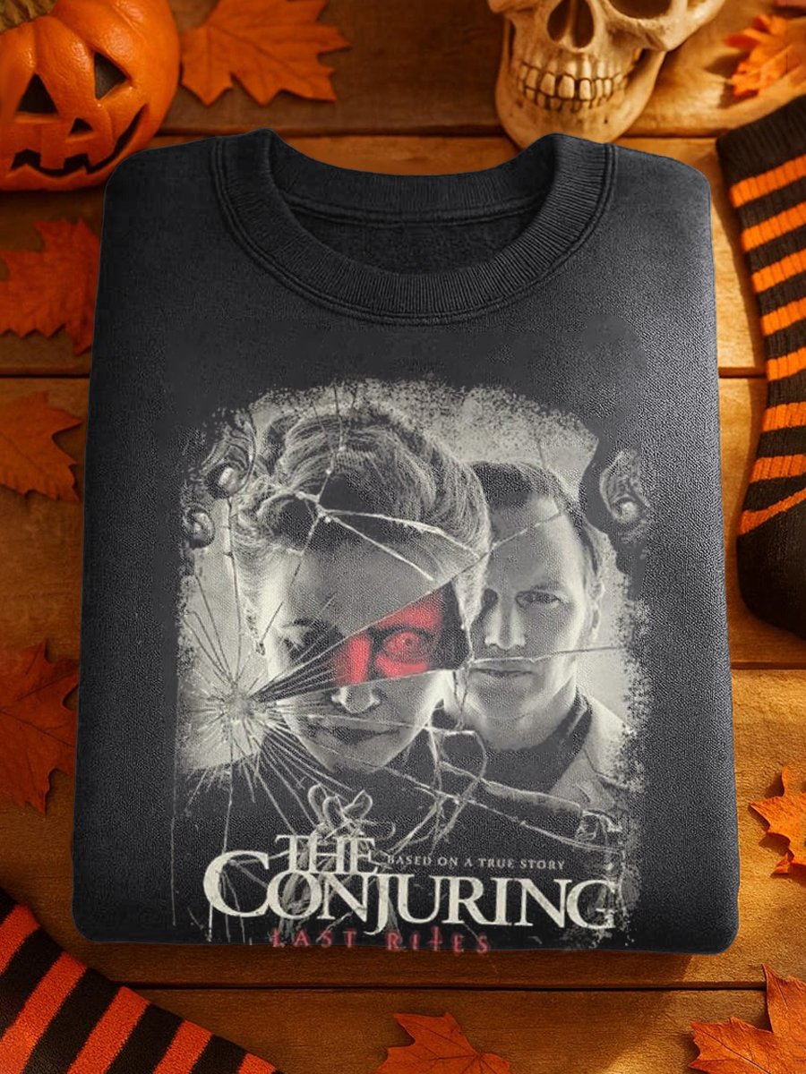 Horror Movies Halloween Art Printed Sweatshirt