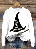 Women's Halloween Printed Casual Sweatshirt