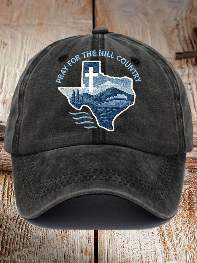 Texas Pray Vintage Baseball Cap