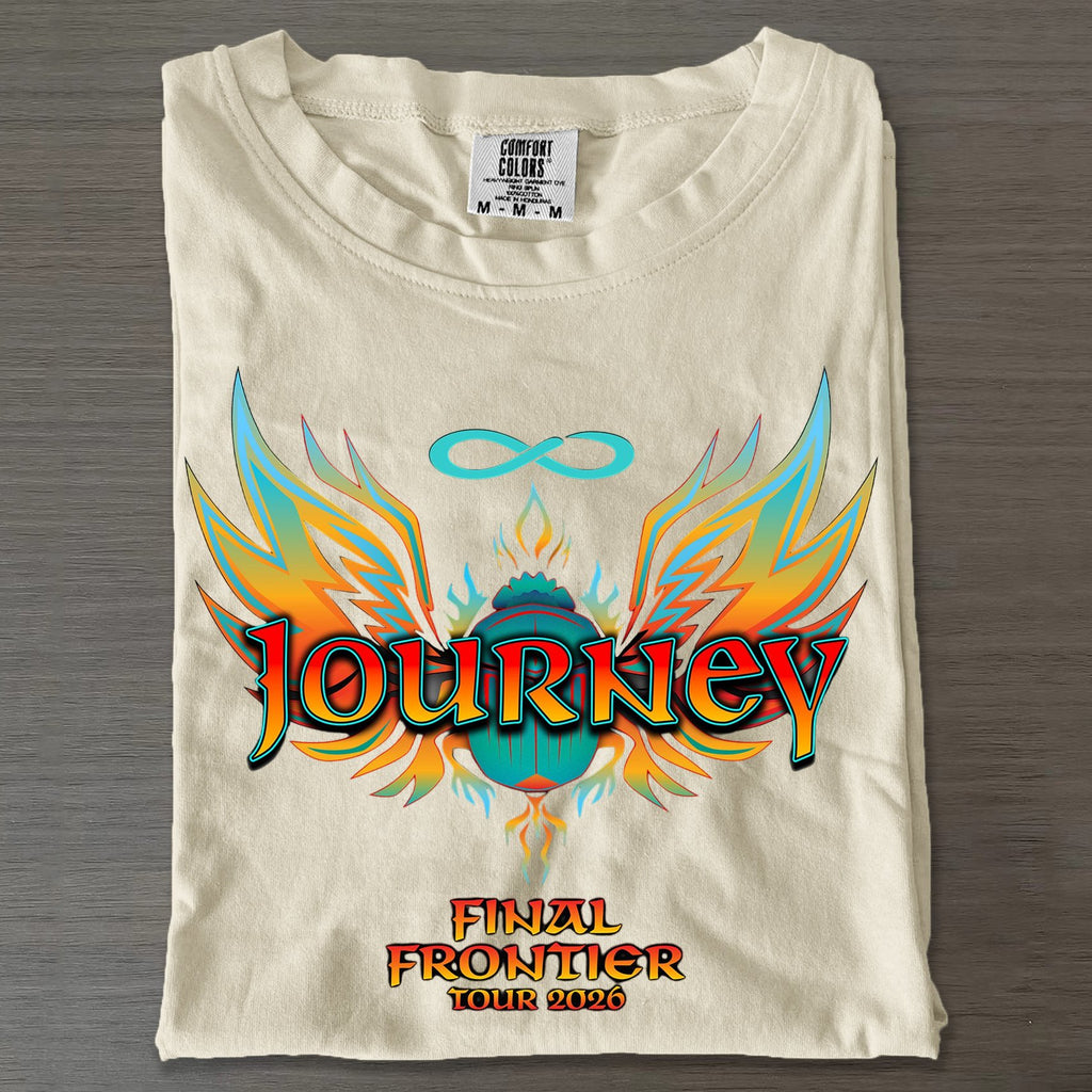 Journey Final Frontier Tour 2025 Art Print Casual T-Shirt