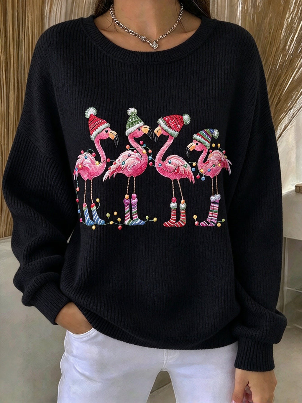 Women's Christmas Print Sweatshirt