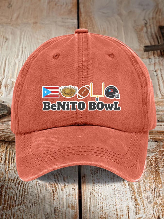 Puerto Rico  Logo Colorful Printed Baseball Cap