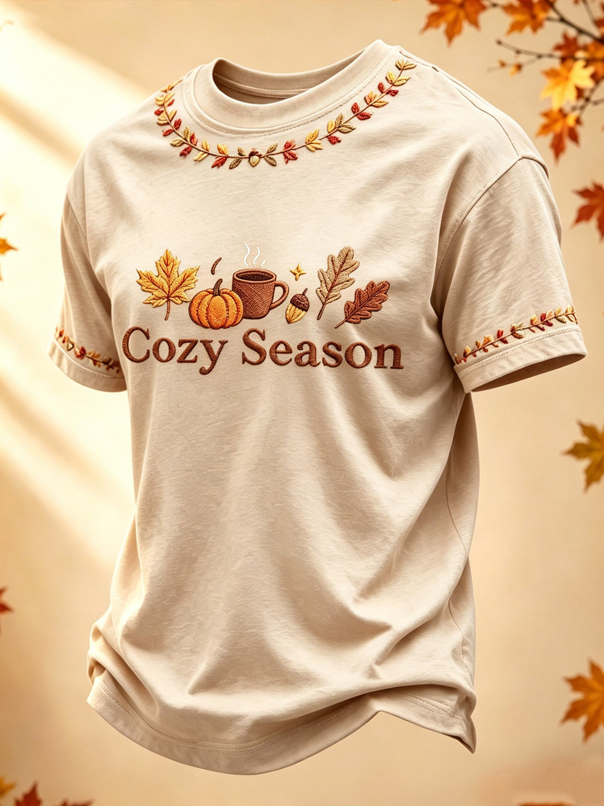 Men's Autumn Printed Casual Top