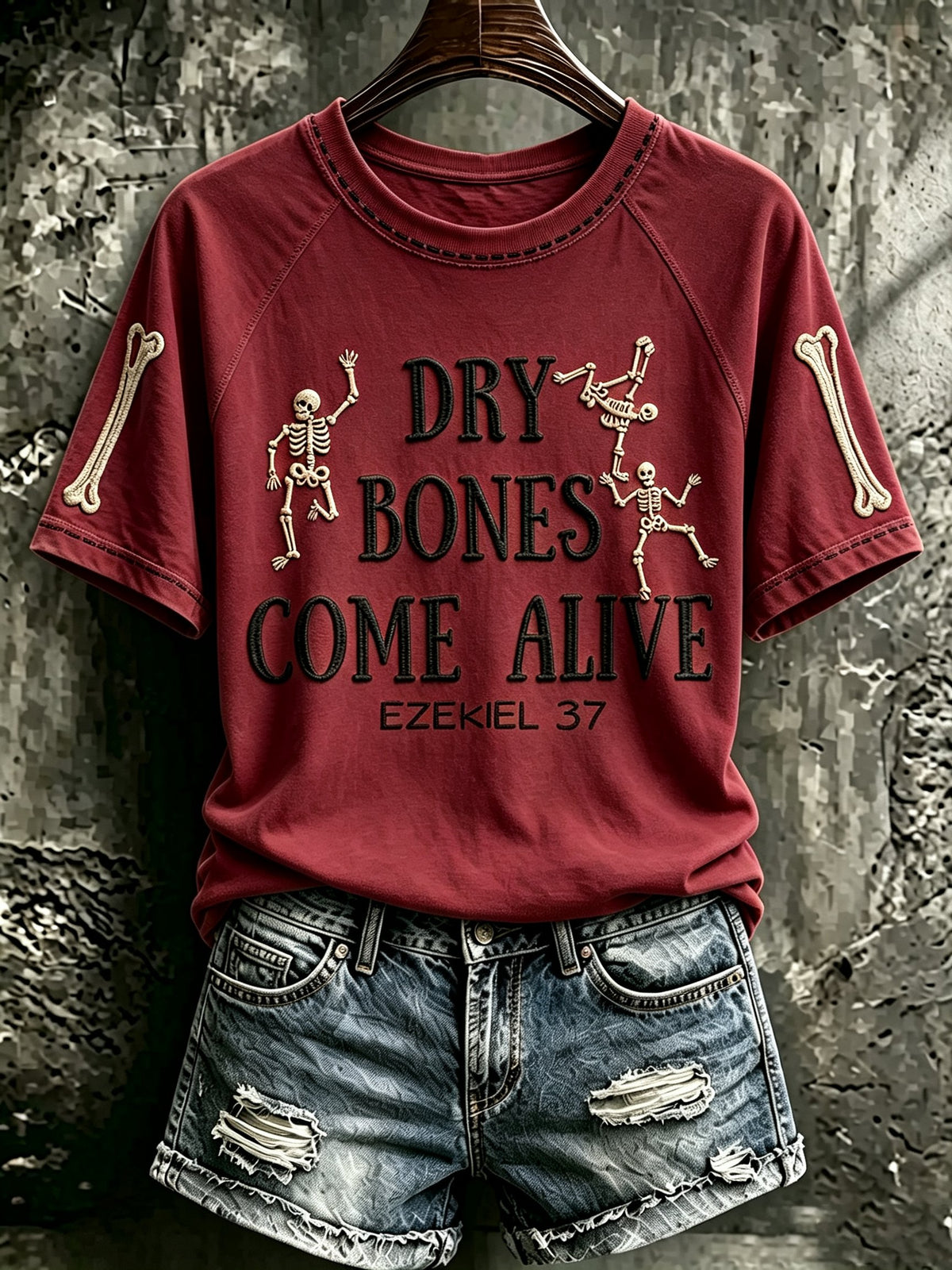 Women's Print Round Neck T-shirt