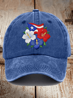 Unisex Puerto Rico Print Hat