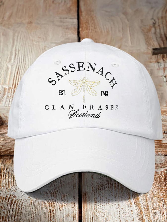 Sassenach Est.1743 Clan Fraser Outlander Printed Baseball Cap
