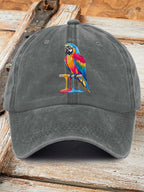 Parrot Print Baseball Cap