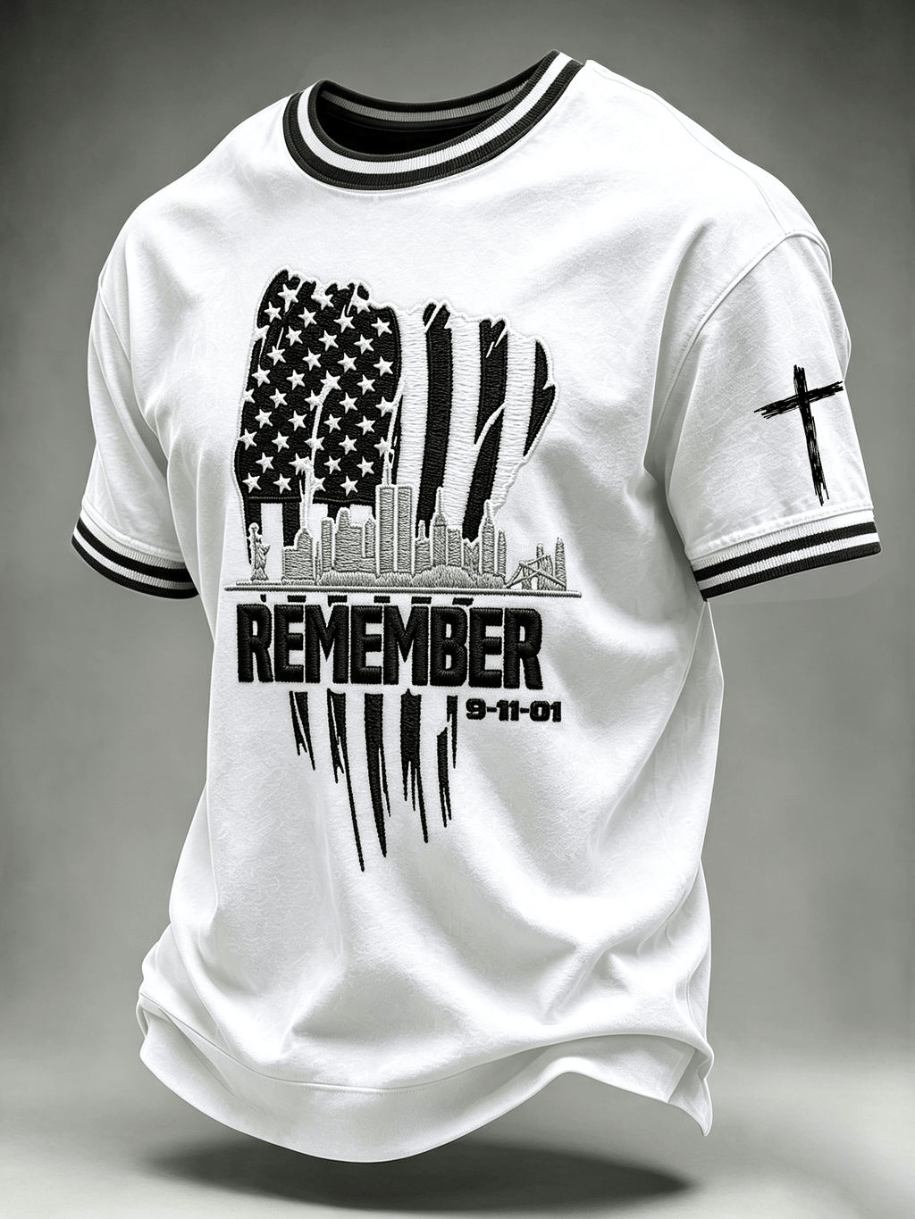 Men's 9.11 We Will Always Remember Printed T-Shirt