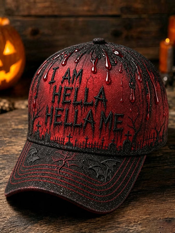 Halloween Printed Hat