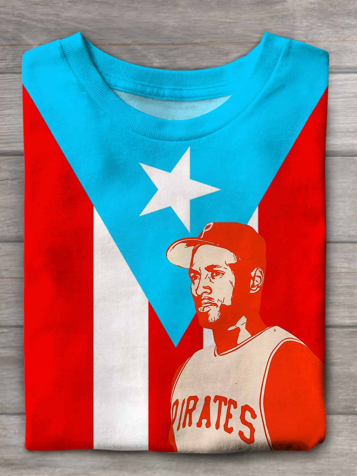 🔥🔥2nd 50% Off 🔥🔥Women's Puerto Rico Baseball Printed T-shirts