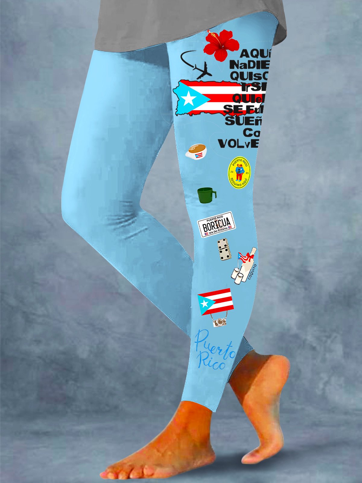 Women's Singer Print Leggings