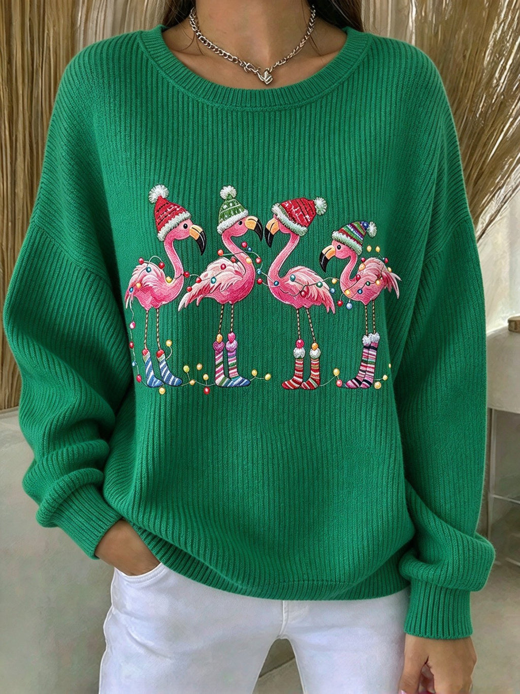Women's Christmas Print Sweatshirt