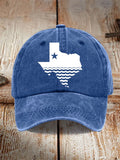 Unisex Texas Flood Print Hat