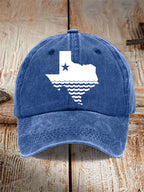 Unisex Texas Flood Print Hat
