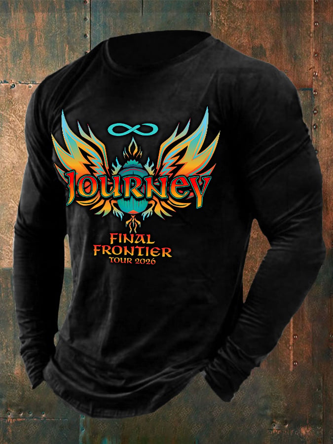 Men's Retro Final Frontier Tour 2026 Print T-Shirt