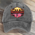 Hawkins Indiana National Park Upside Down Art Printed Cap