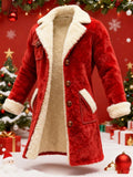 Men's Christmas Warm Plush Jacket