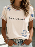 Women's Puerto Rico Pride Art Printed T-shirt