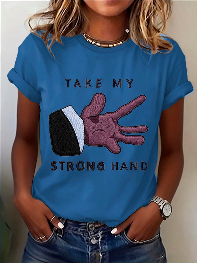 Women's Casual Print Short-Sleeve T-Shirt