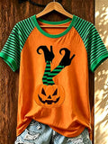 Women's Halloween Print T-Shirt