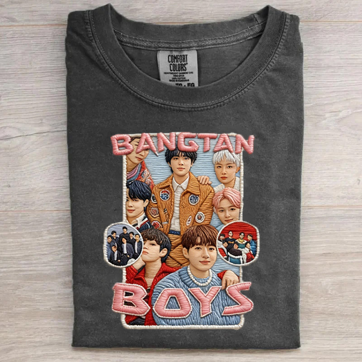 Women's singer-themed printed T-shirt