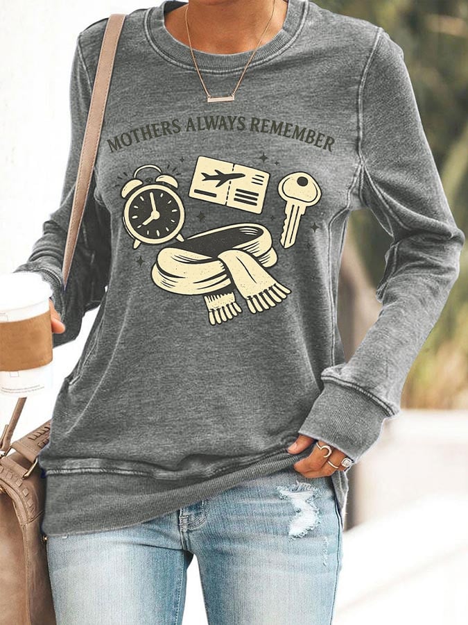 Women's Comedian Print Hoodie