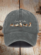 Unisex Love Not Labs Save The Beagles Printed Hat