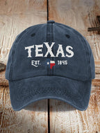 Unisex Texas 1845 Print Hat