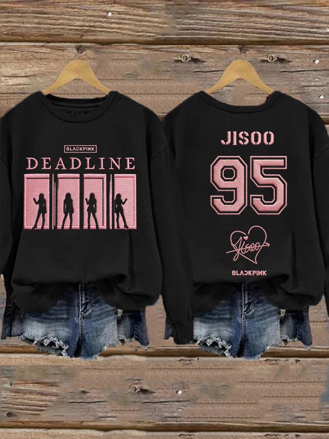 Women's Music Art Print Sweatshirt